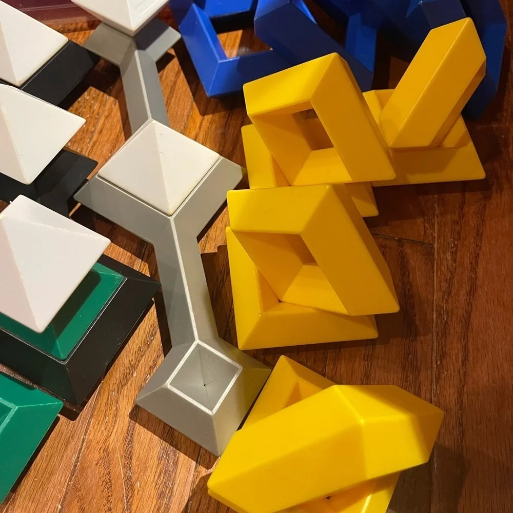 Learning Resources Wedgits 25 pieces and storage box